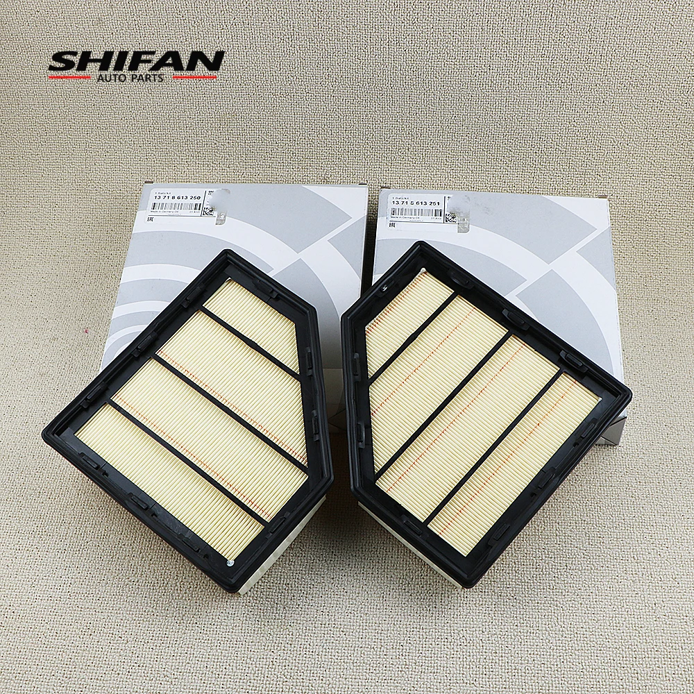 

3718613250 13718613251 1Pair Left & Right Engine Air Filter For BMW 7 (G11, G12) 2016-2019 X5 (G05) X7(G07) 2019-2020