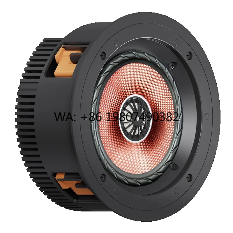 60W Frameless WiFi Ceiling Speaker, HiFi Stereo Sound, Multi Room Playback Smart Home Audio