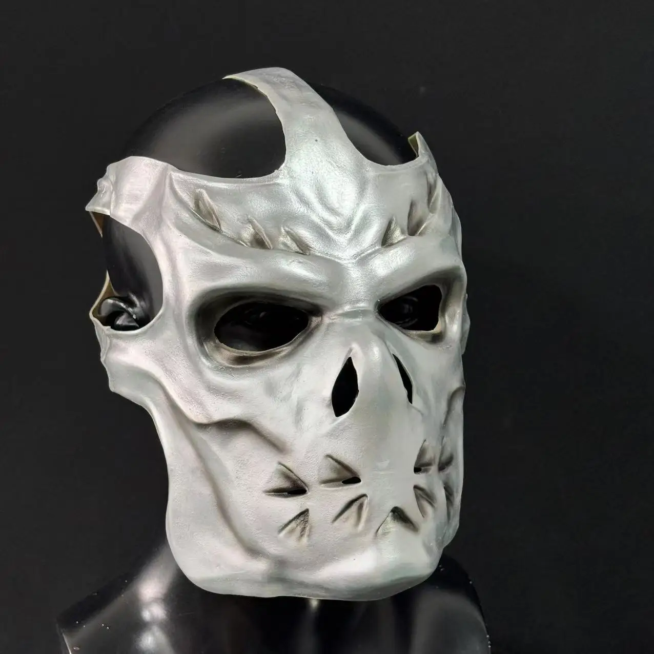 

Jason Voorhees Mask Silver Full Head Latex Mask Halloween Party Masquerade Costume Prop Scary Cosplay Accessories