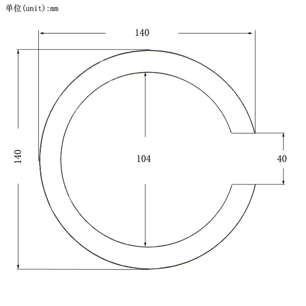 Guitar Parts Accessories DIY Decal For Acoustic Guitar Sound Hole Acoustic Guitar Inner Diameter 104mm With Back Sticker