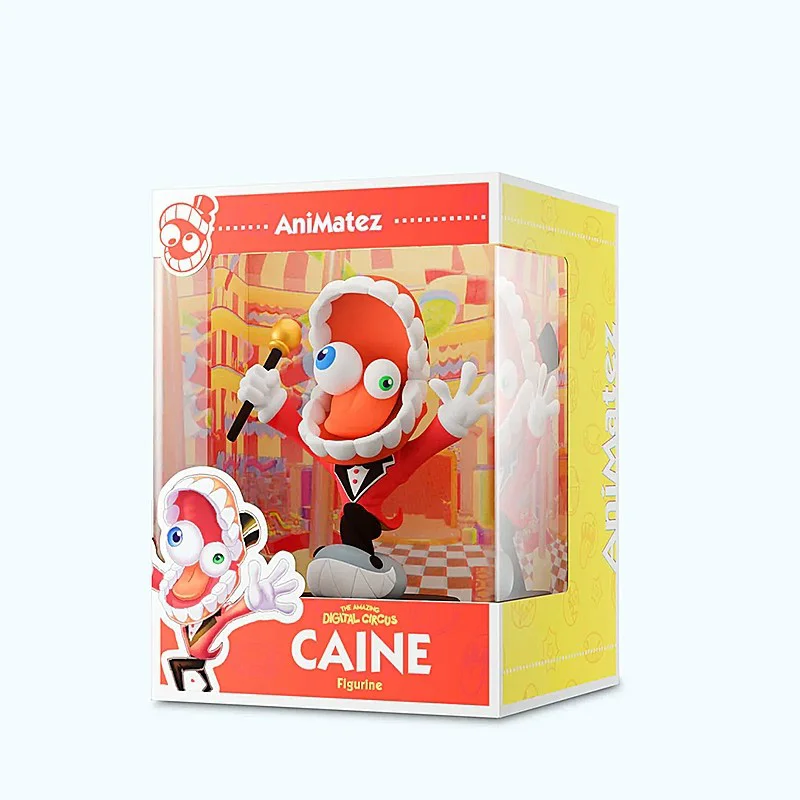 새로운 재고 있음 오리지널 놀라운 디지털 서커스 의상 애니메이션 피규어 Pomni Zooble Kinger Jax Gummigoo Ragatha 인형 장난감 선물