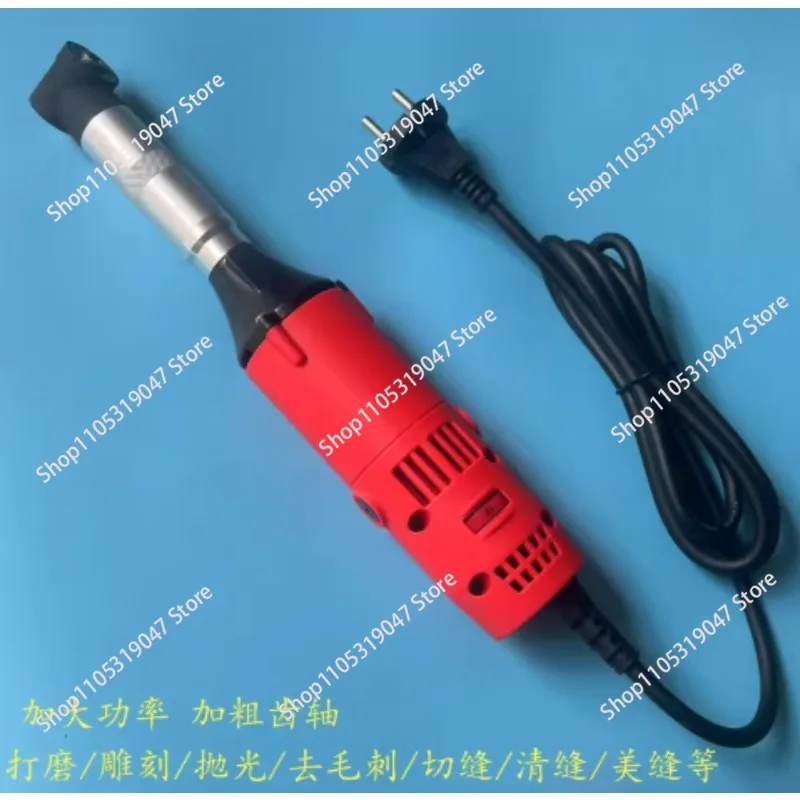 550W Right Angle Electric Tile Seam Cleaner Grinder Multi‑Purpose Polishing Cutting Tool 3.0/6.0mm Collet for Tile Gap Work
