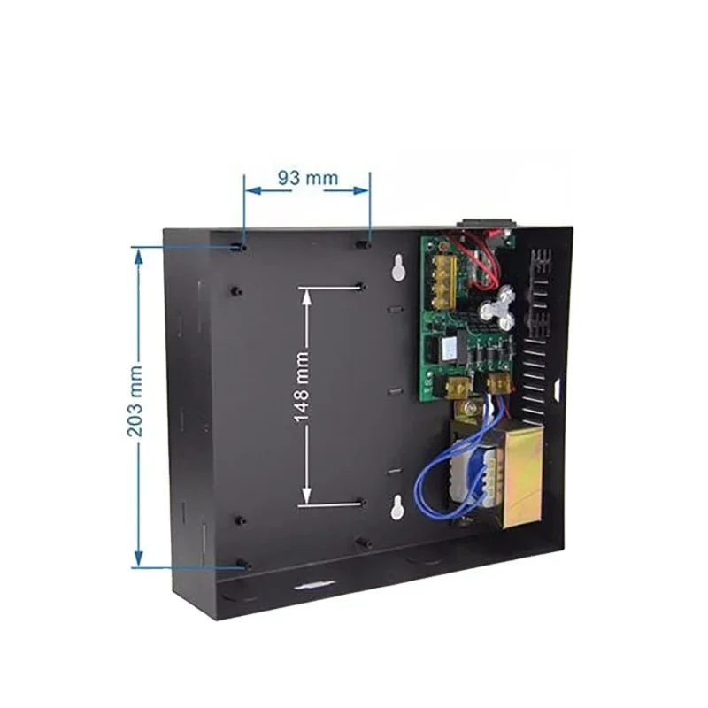 Remote Access 2 door Controller TCP/IP Connect 2 RFID Readers Control One Door at One Time District For Security system