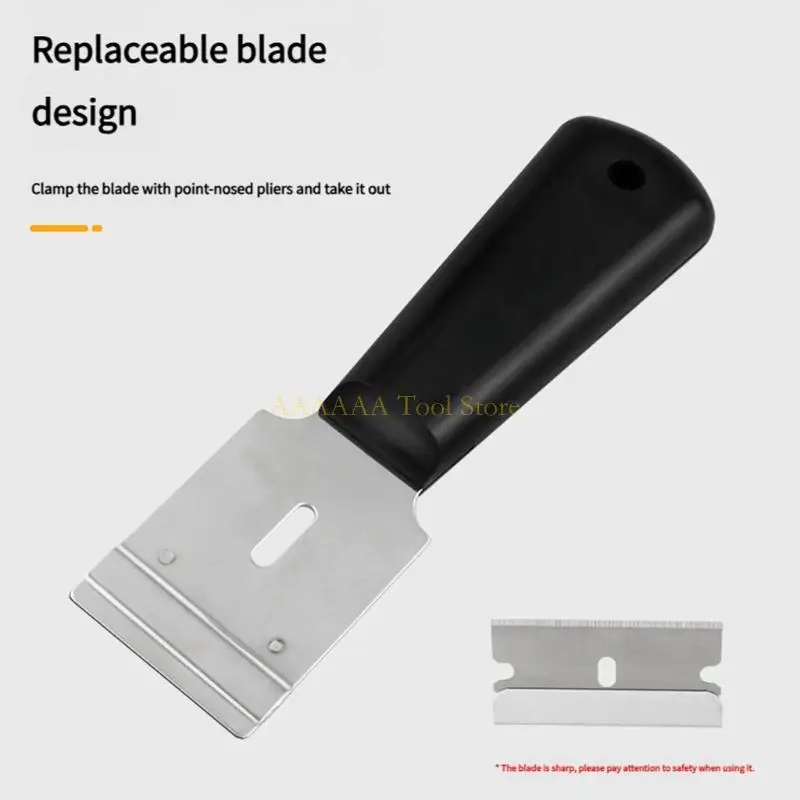 A2BE Paint Scraping Tool Painters Tool Stainless Steel Putty Cutter Scraping Paint Scraping for Painting Cutter Scraping
