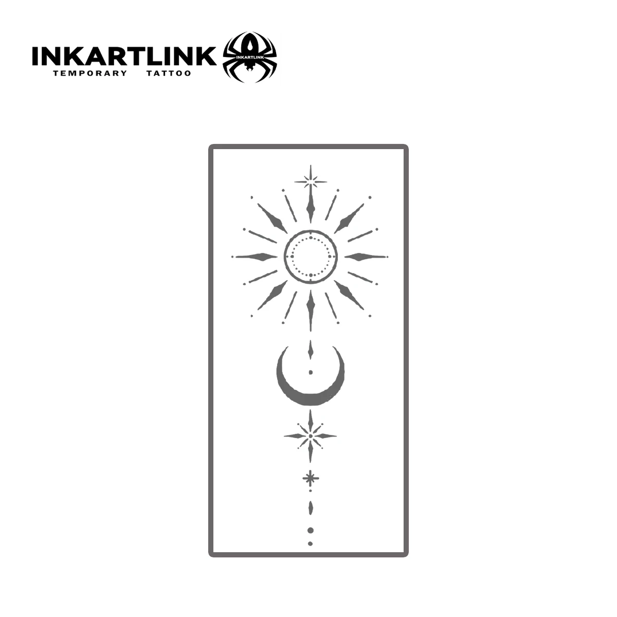 وشم مؤقت يلمع الشمس والقمر، آخر حتى 15 يومًا، تقنية جديدة سحرية مقاومة للماء، ملصق شبه دائم.