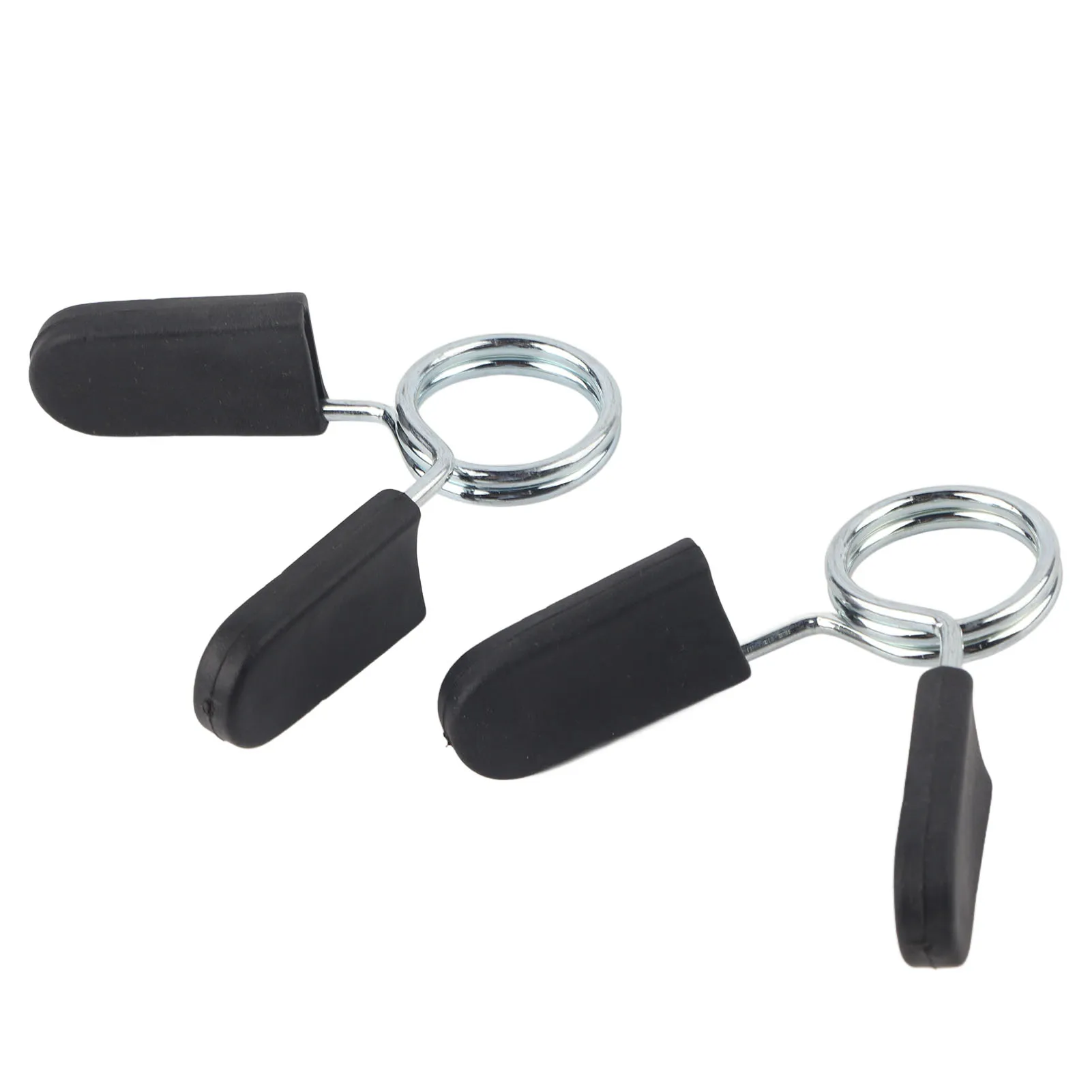 Standard 25mm Barbell Dumbbell Lock Clamp Spring Collar Clip Yoga Training 25mm Barbell Spring Collar Clip Barbell Clamp