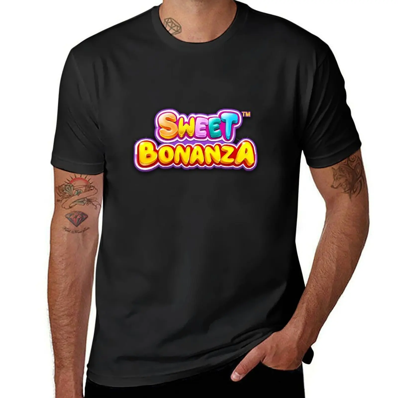 Sweet Bonanza T-Shirt boys whites summer top mens graphic t-shirts