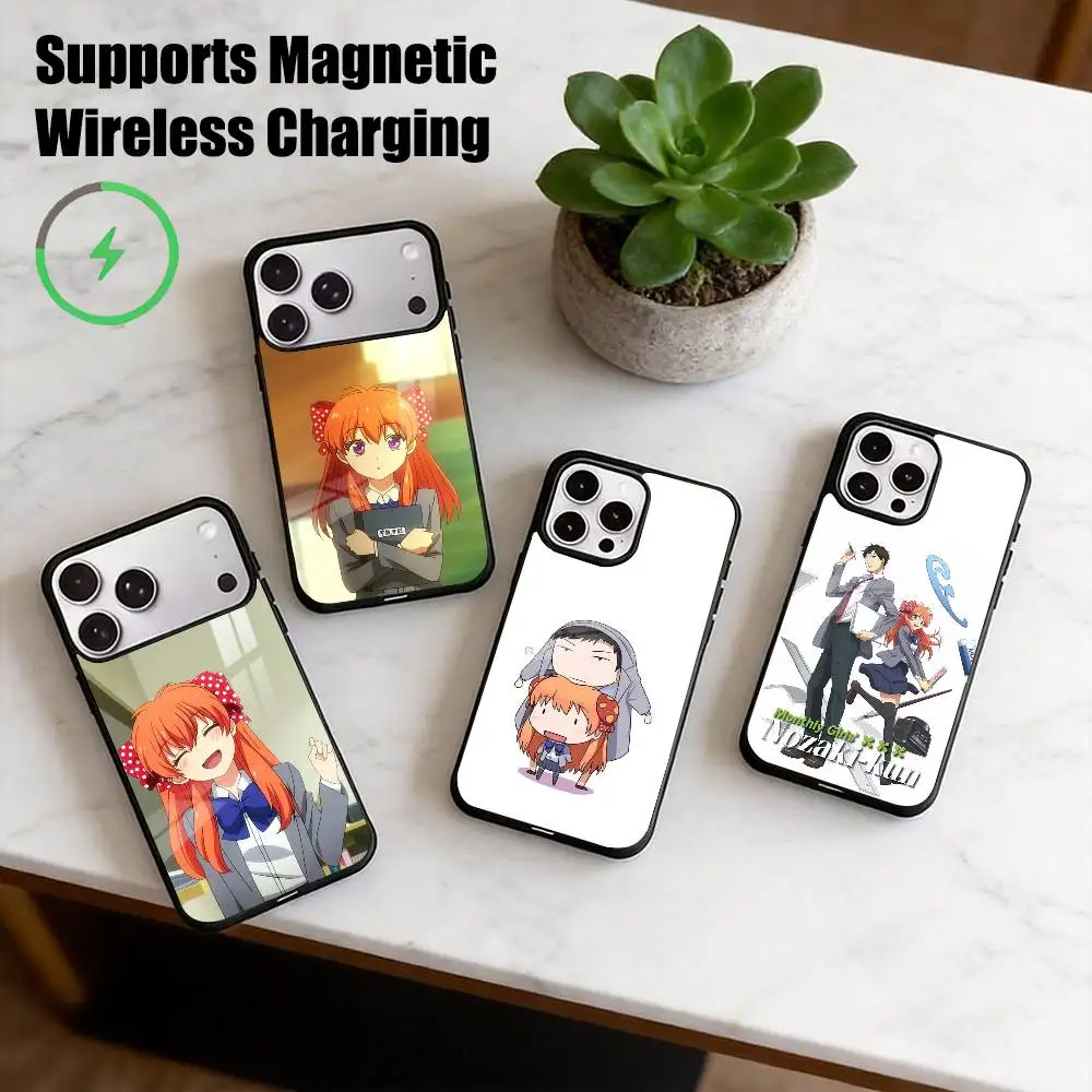 Gekkan Shoujo Sakura Chiyo  Phone Case For iPhone17,16,15,14,13,12,11 Plus,Pro Supports Magnetic Wireless Charging Gift