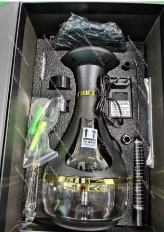 

Электронный кальян премиум-класса с новым LED-экраном, интеллектуальный вейп-устройство с большим объемом испарителя