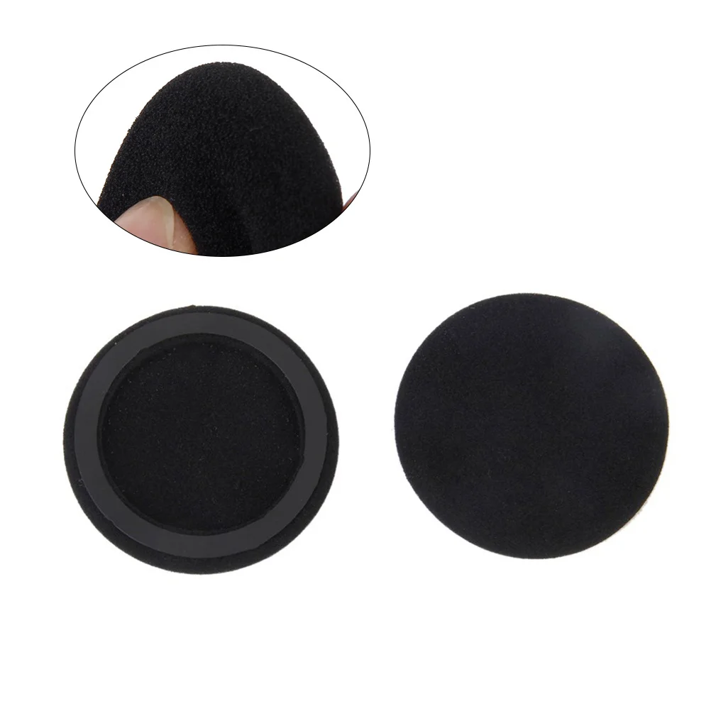 

Pair Replacement Ear Cushions Black Durable PU Memory Foam for K420 Headphone Ideal Stereo Music Sea Sponge Set