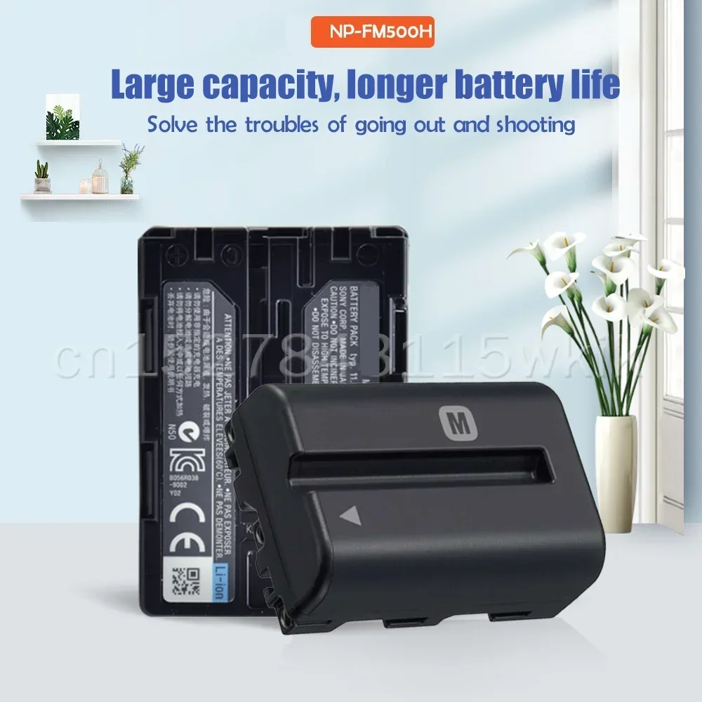 1600mAh NP-FM500H FM500H NPFM500H Camera Battery For Sony A57 A65 A77 A450 A560 A580 A900 A58 A99 A550 A200 A300 A350 A700 A99M2