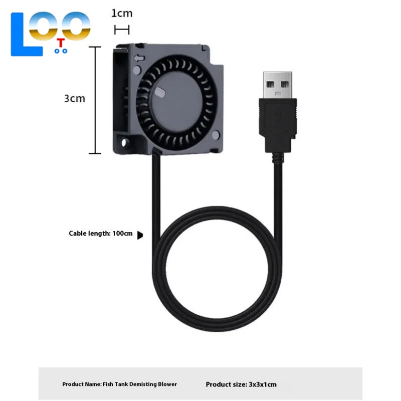 لXiaomi Mijia الذكية حوض السمك مروحة تيار مستمر 5 فولت 0.35A خزان الأسماك ديمستينغ مروحة الملحقات
