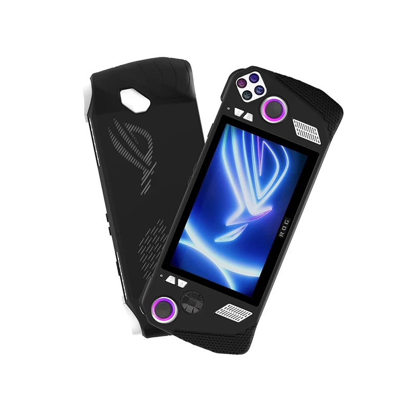 Aolion-funda de silicona suave para consola de juegos ASUS ROG Ally, antiarañazos funda protectora, accesorios de juego