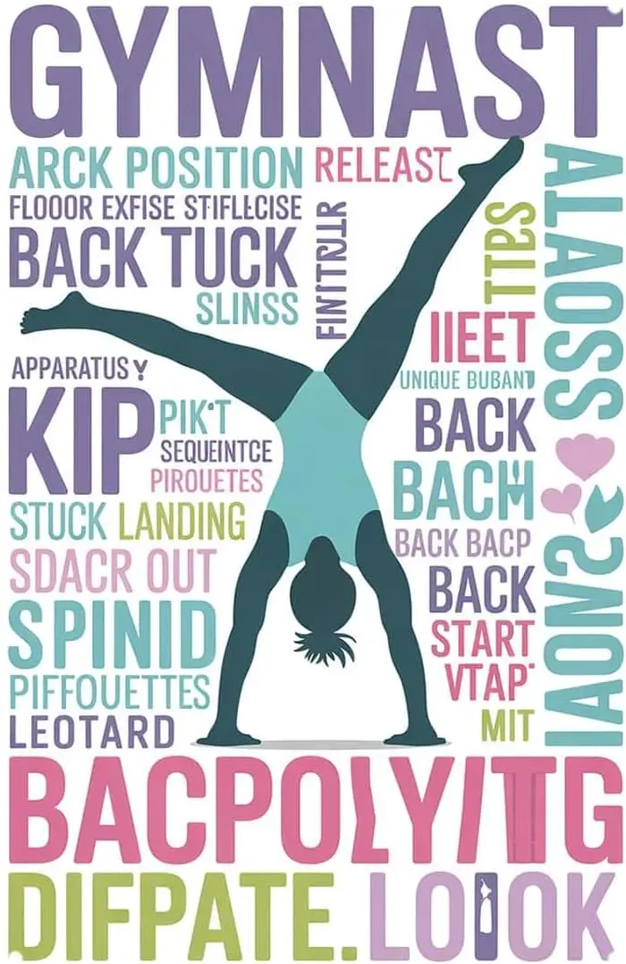 Gymnastics Training Art Tin Sign Inspirational Athlete Workout Vintage Metal Signs Wall Decor for Kitchen Bar Cafe Bedroom Home