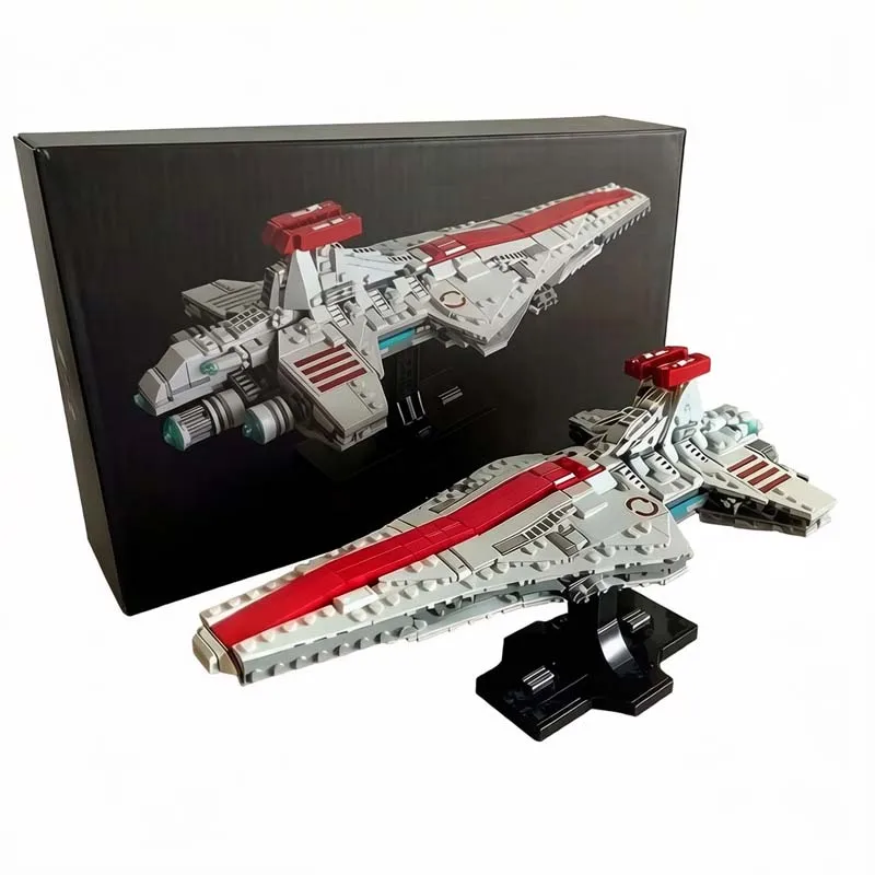 

НОВИНКА: Конструктор MOC «Звездный разрушитель класса Венатор» (699 деталей), модель звездолета класса «Аккамелатор» для самостоятельной сборки, игрушка-подарок