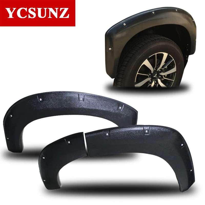 Arch Wheels Fender Flare For Mitsubishi Pajero Sport modified Fender Flares For Mitsubishi Montero Sport 2016 2017 2018 2019