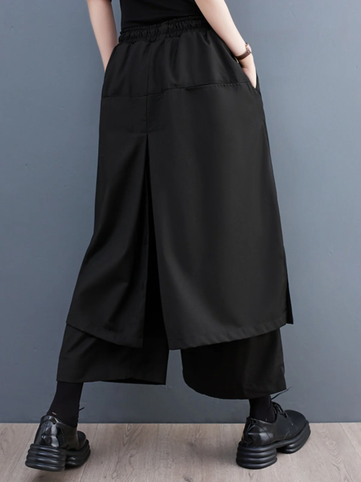 Pantalon ample à jambes larges, taille haute, neuf Points, k Sle, décontracté, ceinturé, pour femmes, nouvelle collection printemps été