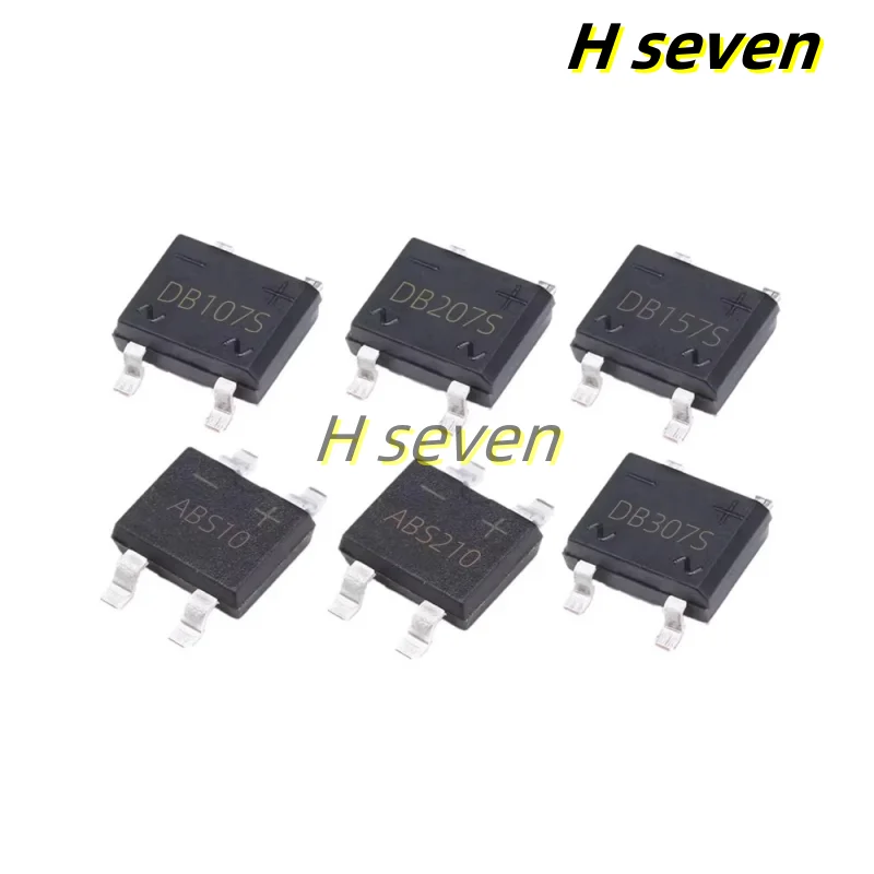 20pcs/lot DB107S DB157S DB207S DB307S ABS10 ABS210 SMD Bridge Rectifier Diode SOP-4