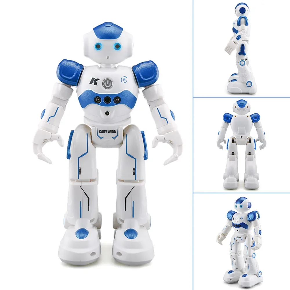 R2 USB Charging Dancing Gesture Control RC Robot Toy Intelligent Program for Children Kids Birthday Gift