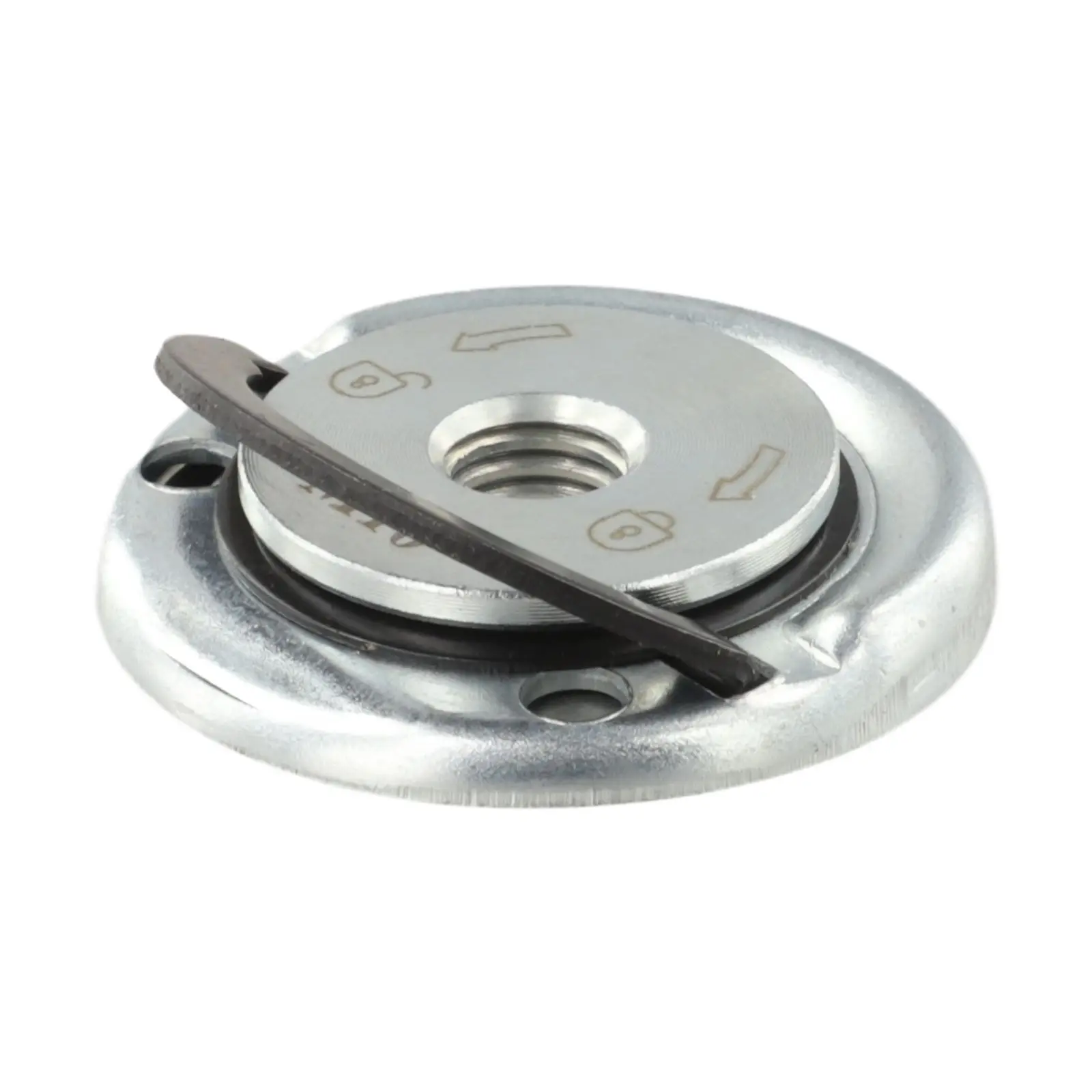 M10 Thread Angle Grinder Quick Release Self-Locking Grinder Pressing Plate Flange Nut Power Chuck Tools Part