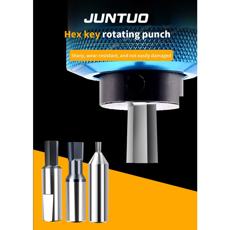 ไม่ได้มาตรฐานที่กําหนดเอง SKH-51 รุ่นของเครื่องเจาะหกเหลี่ยม CNC เครื่องมือเจาะแบบหมุน (สําหรับการประมวลผลทองแดง / อลูมิเนียม)