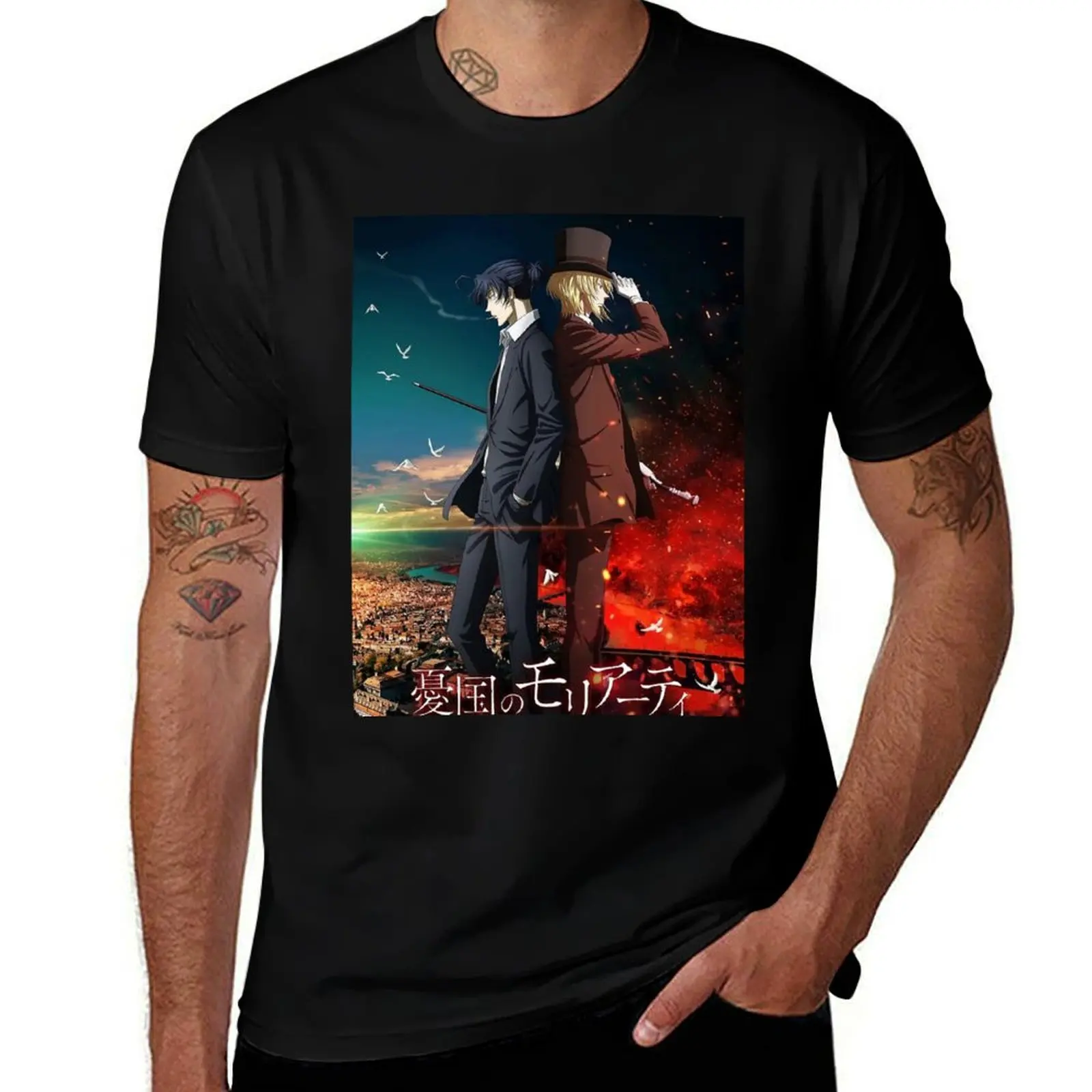 

moriarty the patriot poster T-Shirt hippie clothes plus size clothes boys whites cute clothes workout shirts for men