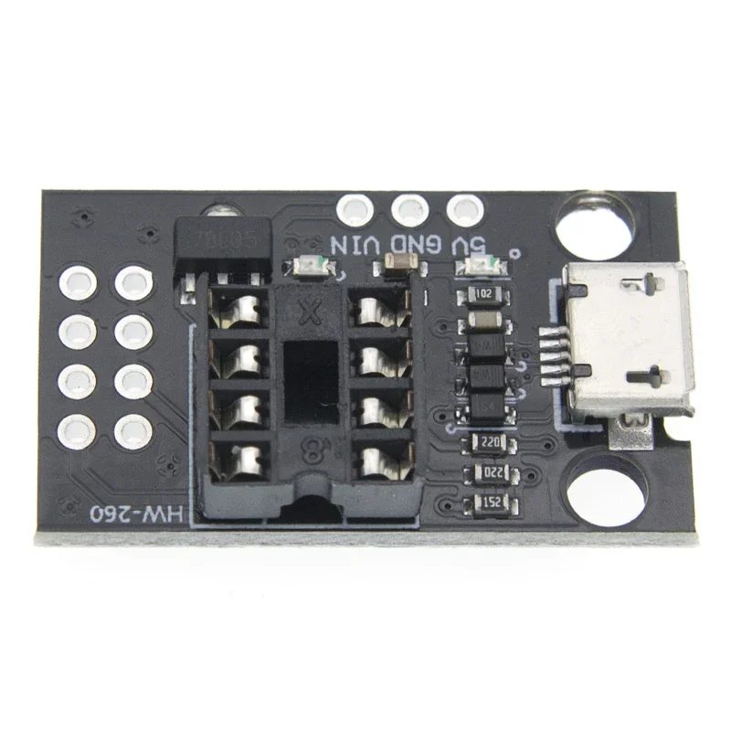 Development Programmer Board for ATtiny13A/ATtiny25/ATtiny45/ATtiny85