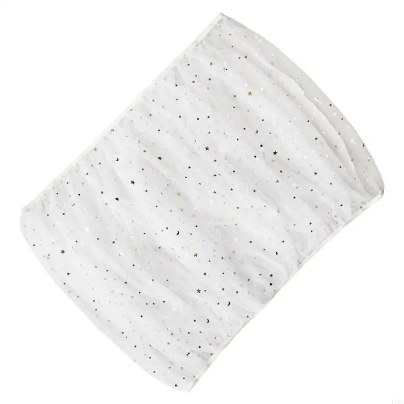 L9BE Elastics Bird Cage Meshes Cover Regulable Bird Cage Oxfords Fabric Net Cover for Rounds Squares Cages