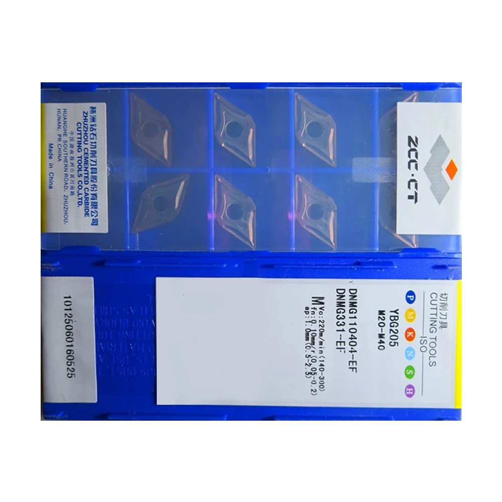 

HUAZHICHUN DNMG110404-EF YBG205 Твердосплавный токарный станок с ЧПУ, вставки для токарной обработки резьбы для держателя инструмента для токарной обработки резьбы