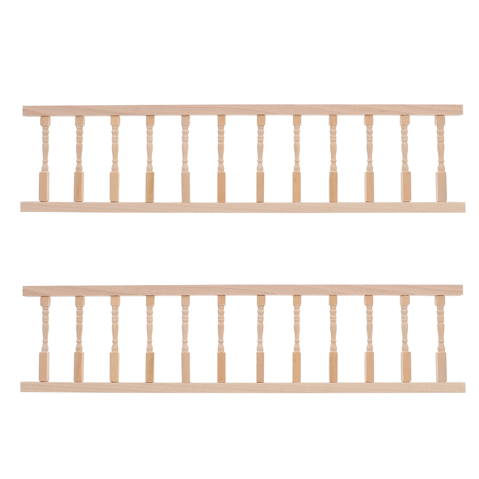 บ้าน Handrail Dollhouse Miniature Decors บทบาทเล่น Props เฟอร์นิเจอร์ของเล่นเด็ก Handrails