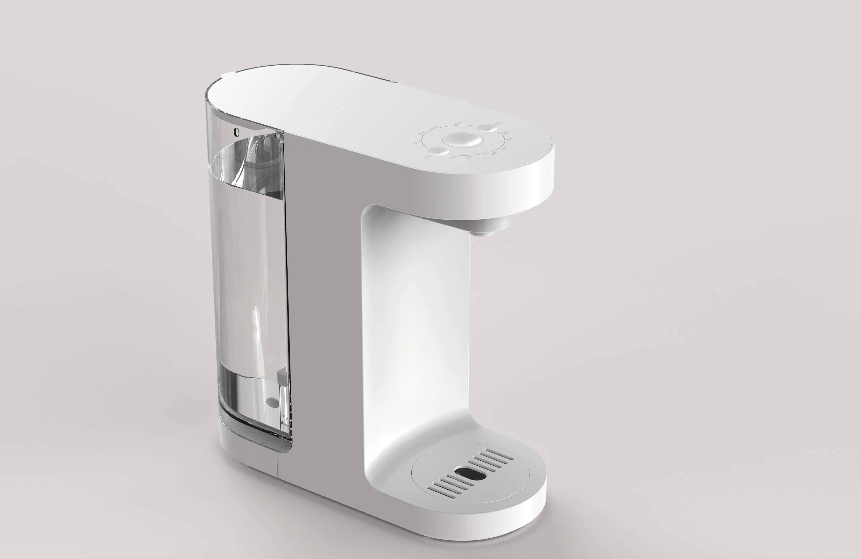 Distributore di acqua calda istantanea intelligente di vendita calda con serbatoio Distributore di acqua purificata per uso domestico su desktop per ufficio o uso domestico