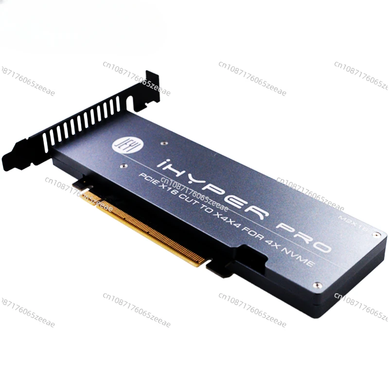 Jiayi Ihyper Pro M2 X16 Nvme 4-disk Array Card Pcie4.0 Gen4 M.2 X16 Split