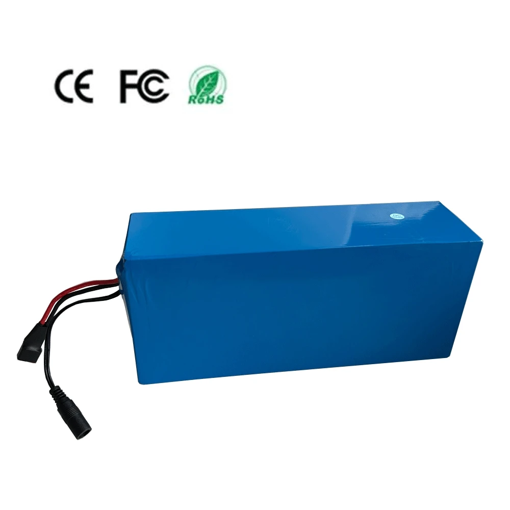 13S5P 48V 20Ah 18650 Lithium Pack+Built In BMS 500-1000W  Battery+54.6V 2A Charger