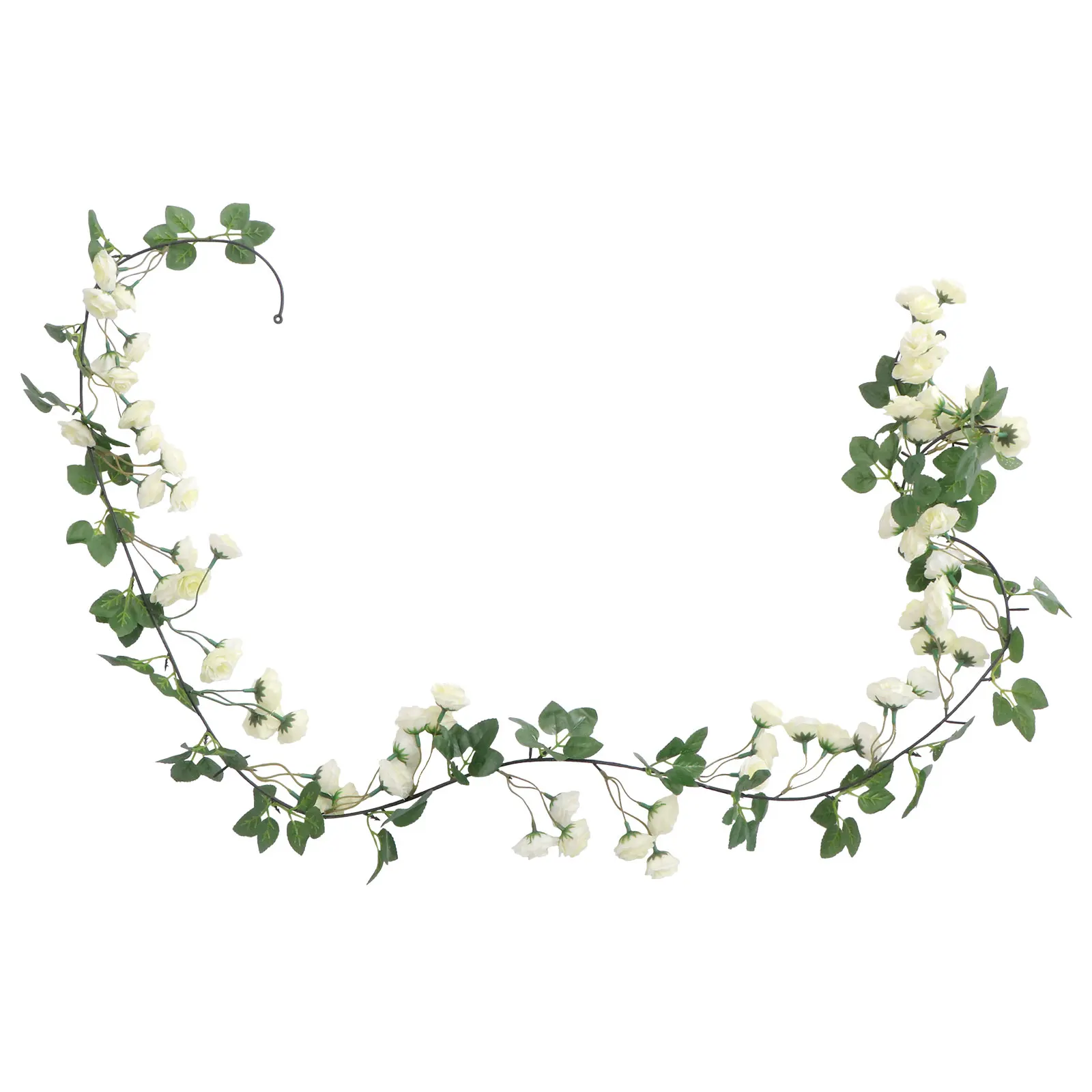 

Artificial Silk Vine Plant Vine Decorations Simulation Decor Wedding Holiday Party Festive Rattan Plant DecorationsRose