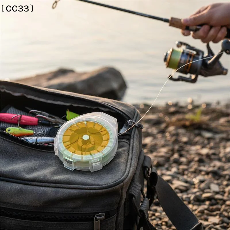 صندوق لف خيط الصيد المصنوع من  - مراجعة Fishing Line Box وسعره