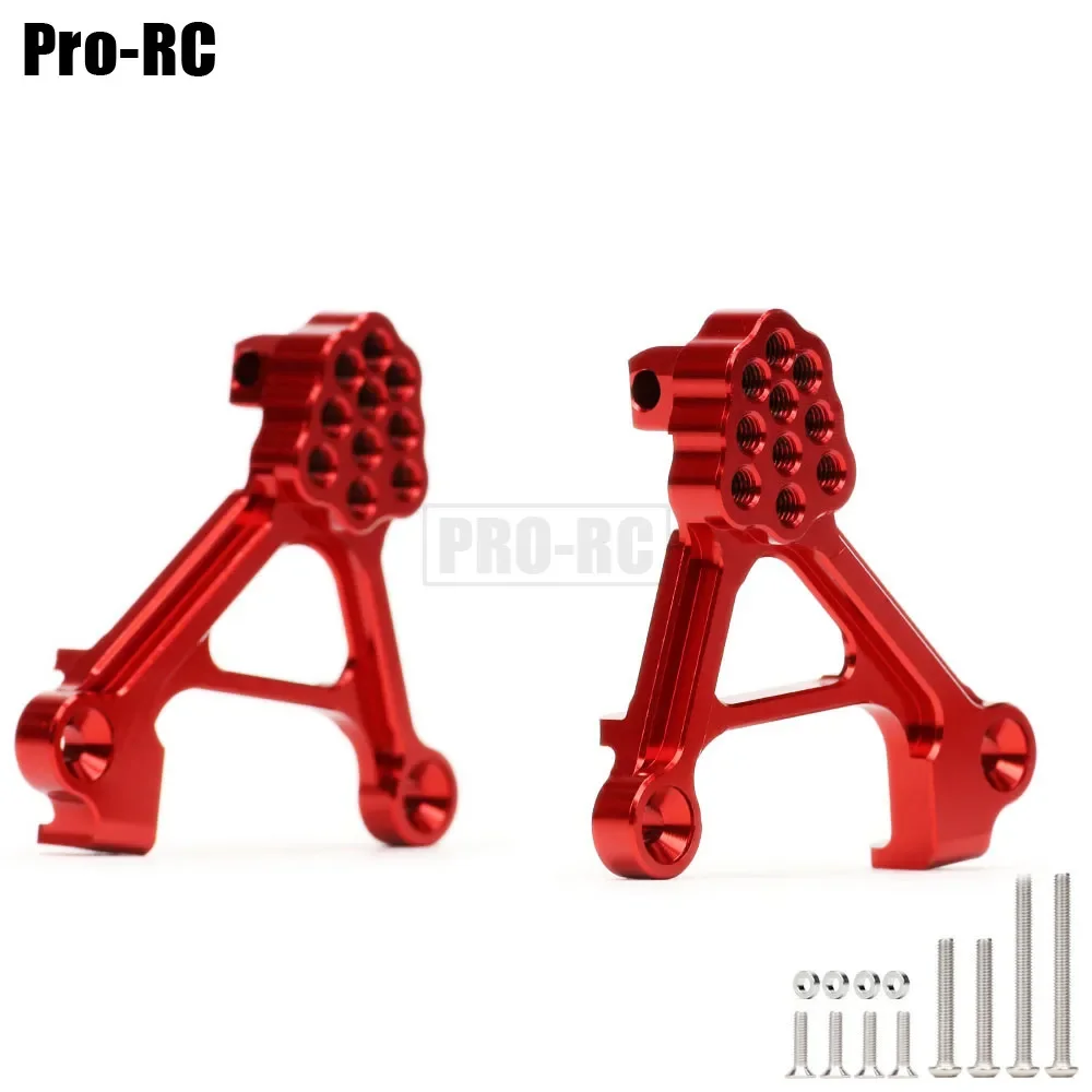 4 Buah Dudukan Peredam Menara Kejut Dapat Disesuaikan Aluminium 8216 untuk Traxxas 1/10 TRX-4 TRX4 TRX6 Chevrolet Sport Kit Belum Dirakit Bagian Rc