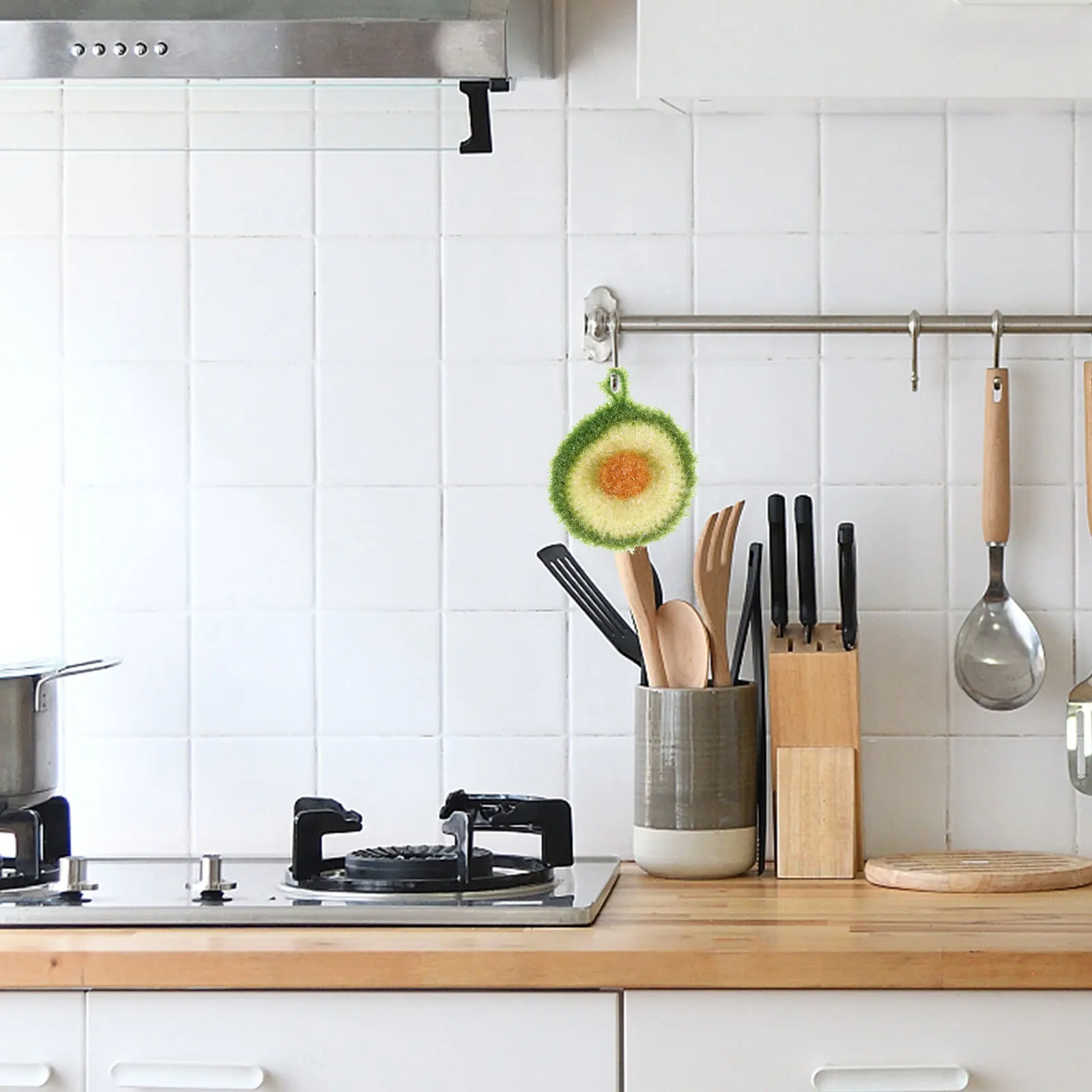 

5pcs Shaped Acrylic Convenient Cleaning Sponge Dish Washing Cloth Set Kitchen Sponge Cleaner Reusable Home Strainer