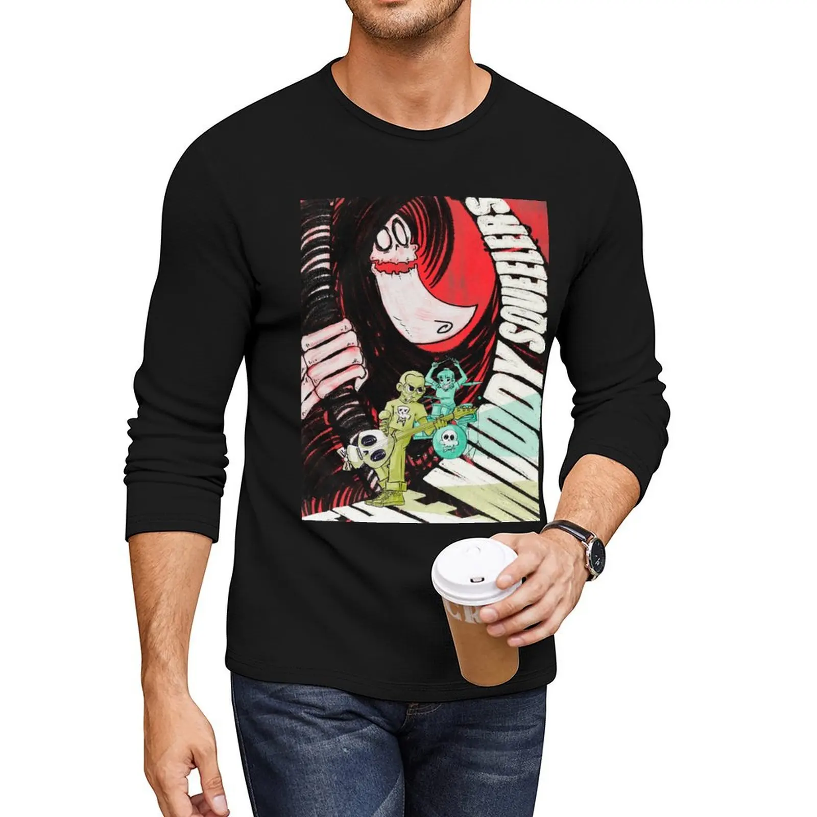 

Muddy Squeelers Long T-Shirt funny t shirt graphic t shirts tshirts for men