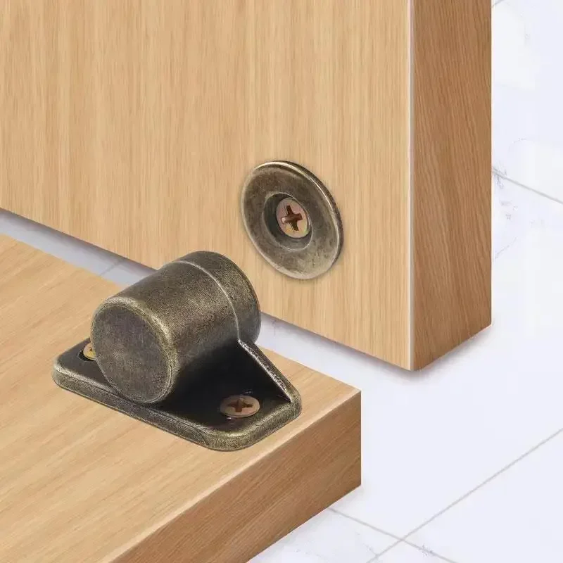 Magnet Cabinet Door Catch, Magnetic Furniture Door Stopper, Strong Powerful Neodymium Magnets Latch Cabinet Catches