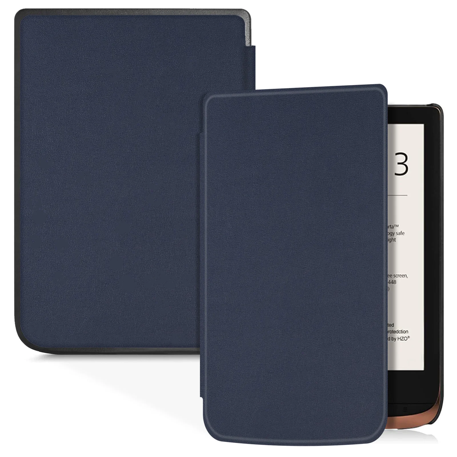 

Case for PocketBook 618 Basic Lux 4 | Slim Lightweight | Hard Back Shell | with Auto Sleep/Wake | PU Leather Cover