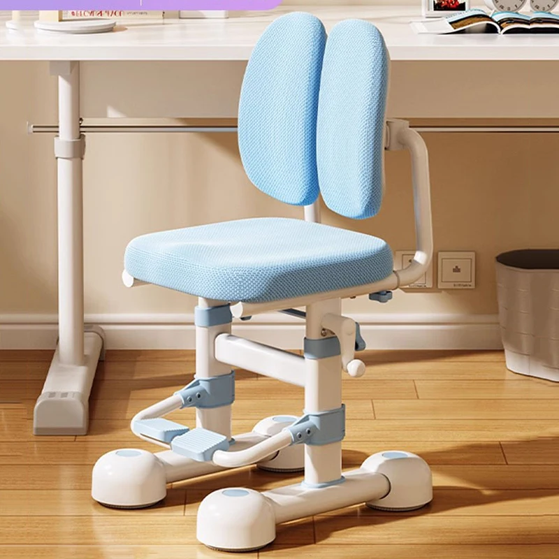 Design Chair Child Table School Furniture Study Growing Children Girl Children's Stool Kids Silla De Escritorio Safety Seats