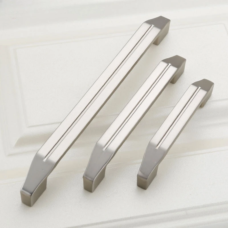 Manijas de gabinete Manijas de puertas de cocina Perillas de cajón Manijas de puertas de armario de aleación de aluminio