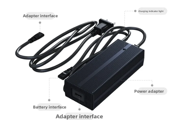 For Unitree Go2 Robot Dog – Charger, Remote Control, Power Adapter & Feet Pads (33.6V Charger )