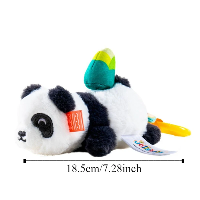 PP Cotton Turtle Spinning Plush Toys Fluffy Interactive Pulling Rope Stuffed Animal Toy Cartoon Ins Baby Hanging Rattle Toys