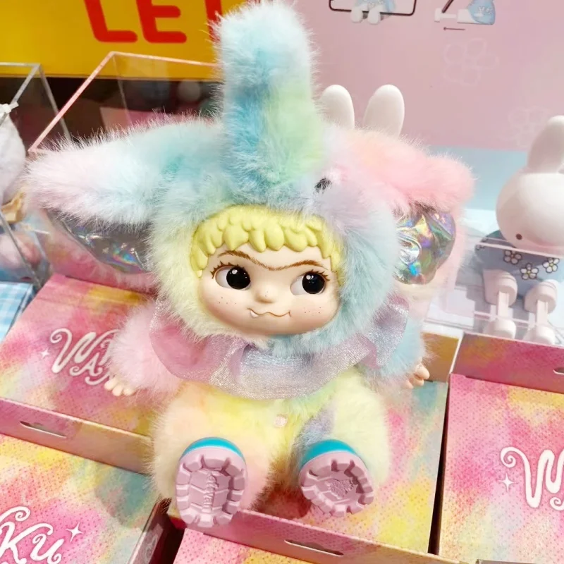 

Подлинная подвесная открытка Wakuku, красочная мечтательная цветная фигурка слона, дебюты, ограниченная серия, коллекция орнаментов, игрушки, подарки