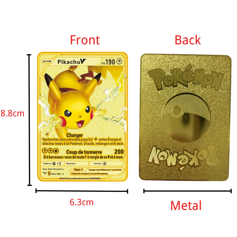 New Spanish Pokemon Cards TAG TEAM GX VMAX V Trainer Energy Metal Shiny Card Game Castellano Espaol Kids Toys