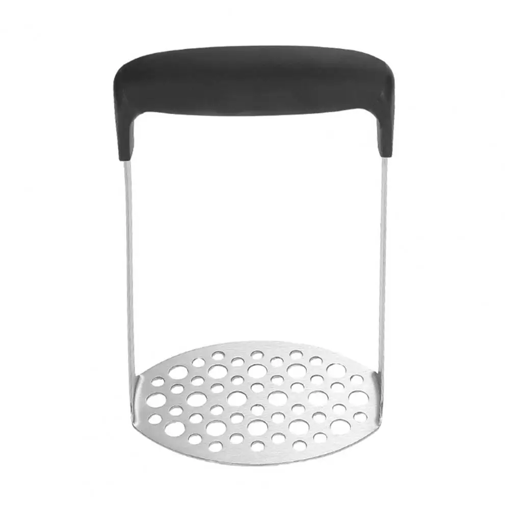 Stainless Steel Masher Fruit Masher Stainless-steel Potato Masher with Ergonomic Handle Food Grade Portable for Mashing