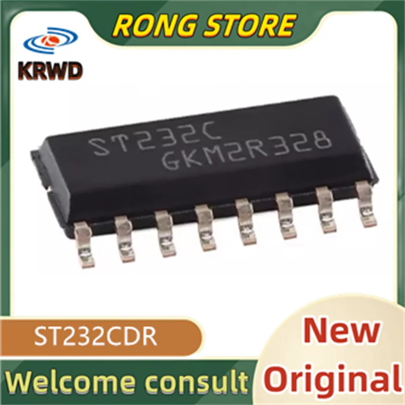 10PCS ST232C New and original ST232CDR ST232CD ST232 232CDR SOP-16