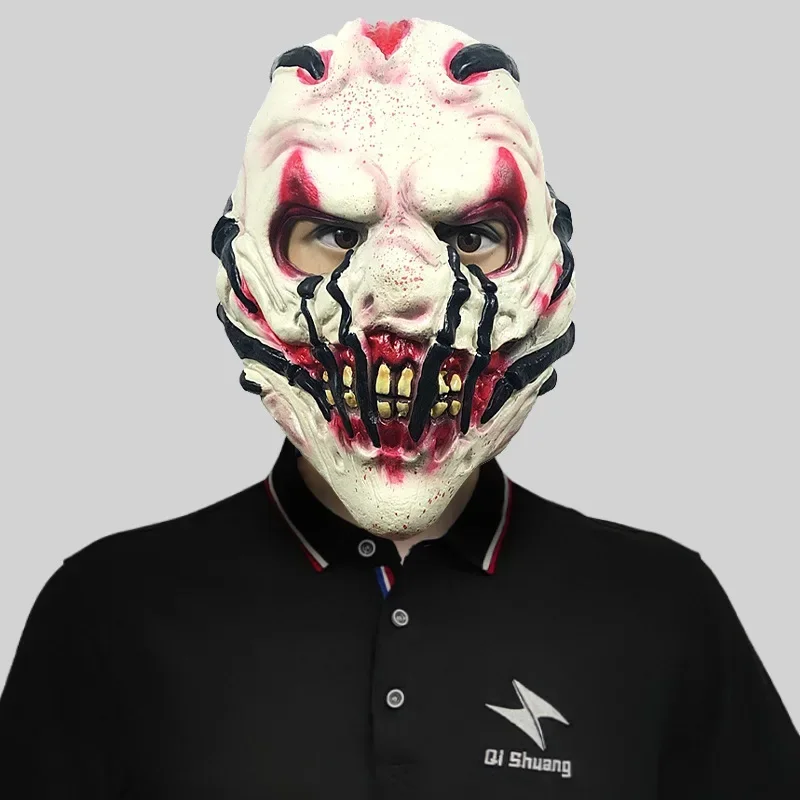 

Black Claw Zombie Horror Mask Headset, Makeup Ball, Scary Face Headset, Halloween Party Mock Prop, Latex Material