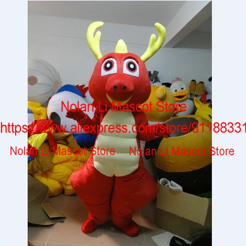 

Новый высококачественный костюм талисмана динозавра, мультяшный набор, ролевая игра, реклама на день рождения, карнавал, подарок для взрослых 941